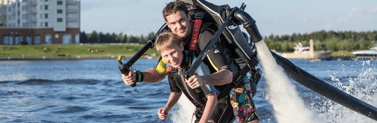 Jetpack/Jetlev Flyer Experience in Goa